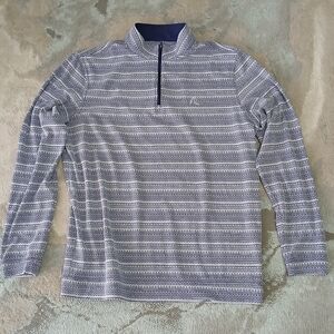 Rhoback Blue and White Men's Shirt